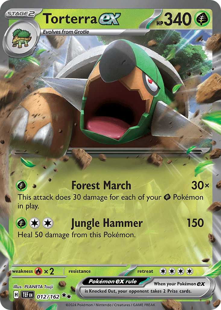 Torterra ex, Temporal Forces 12