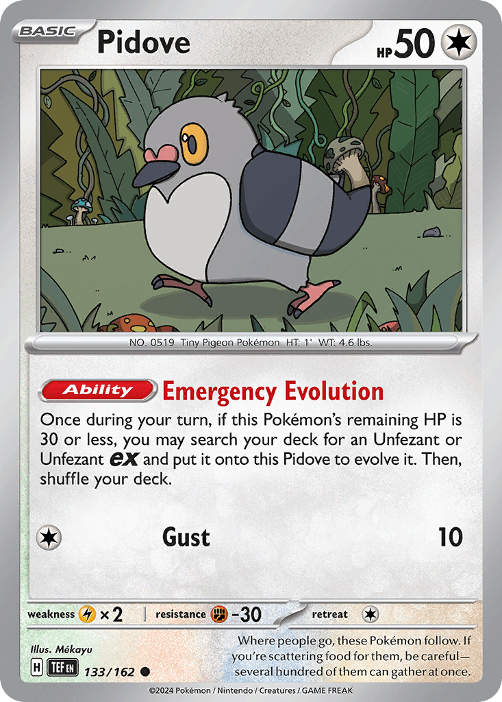 Pidove, Temporal Forces 133