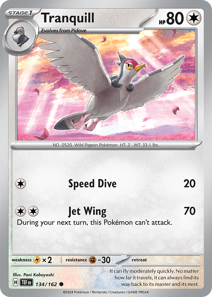 Tranquill, Temporal Forces 134