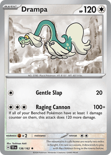 Drampa, Temporal Forces 138