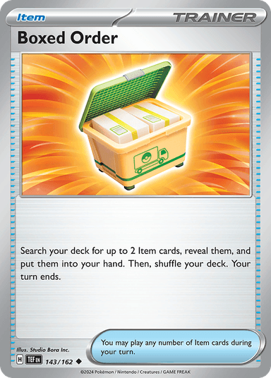 Boxed Order, Temporal Forces 143