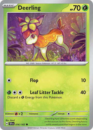 Deerling, Temporal Forces 16