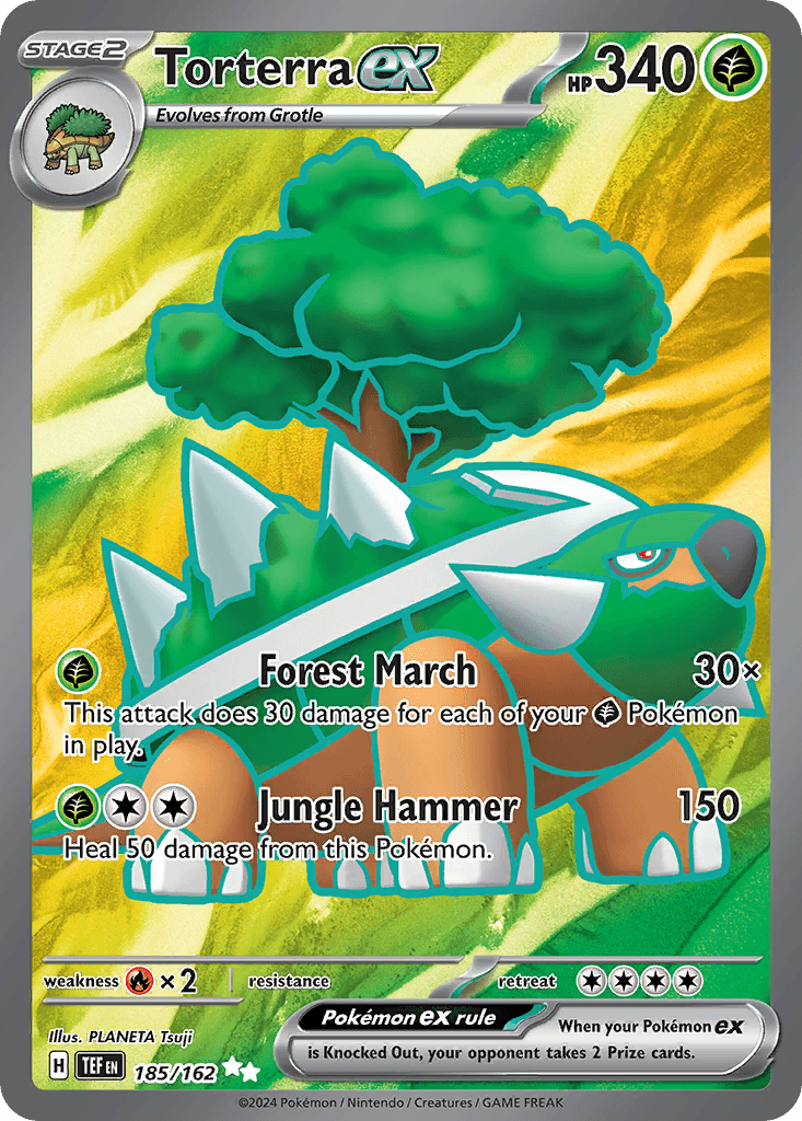 Torterra ex, Temporal Forces 185