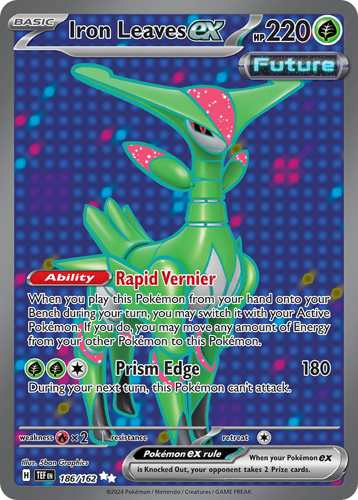 Iron Leaves ex, Temporal Forces 186