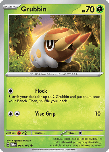 Grubbin, Temporal Forces 18