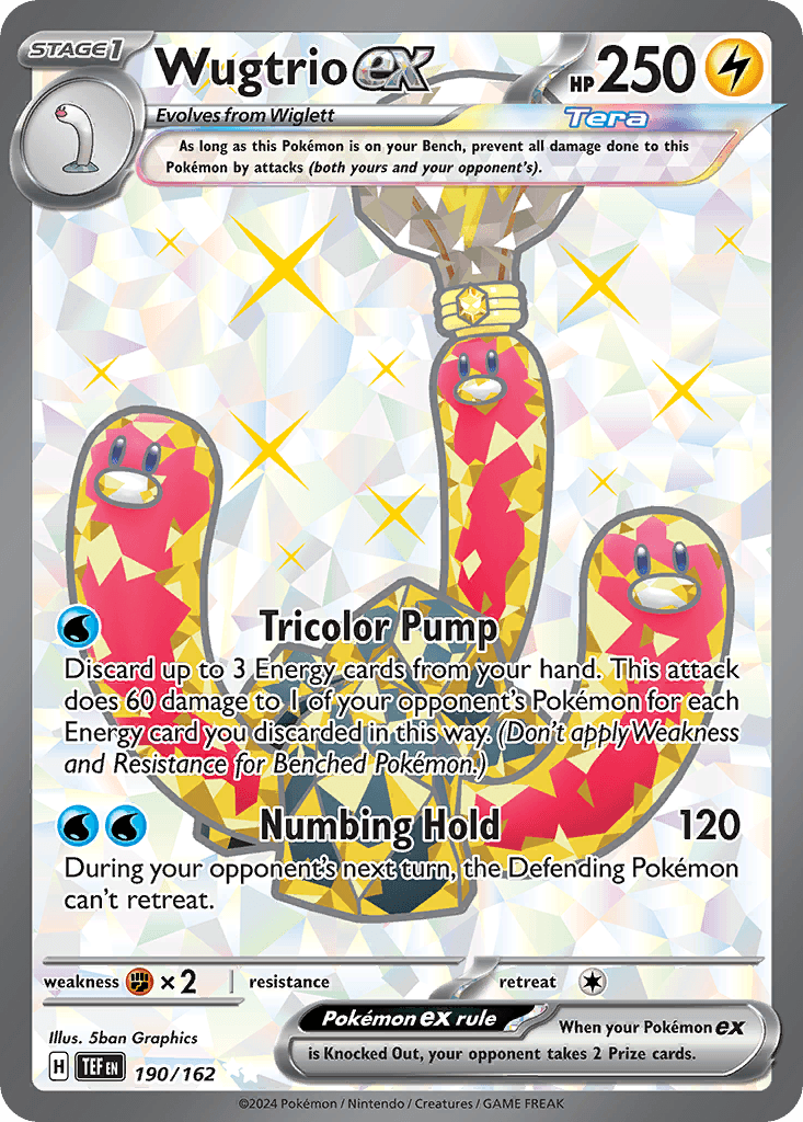 Wugtrio ex, Temporal Forces 190
