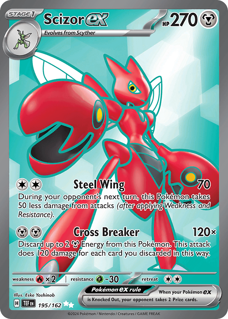 Scizor ex, Temporal Forces 195