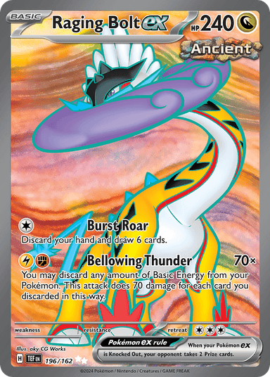 Raging Bolt ex, Temporal Forces 196
