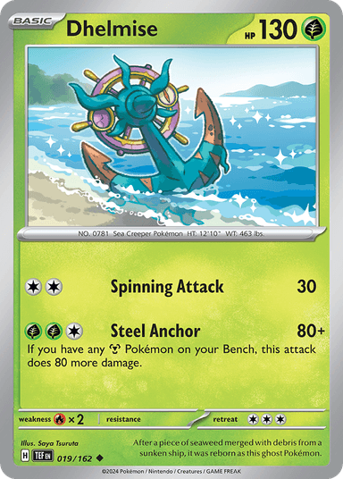 Dhelmise, Temporal Forces 19