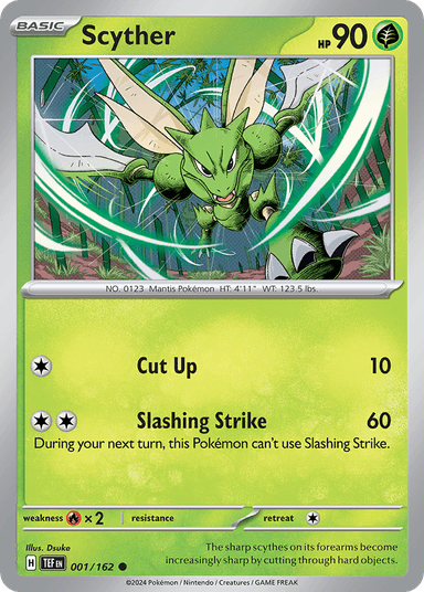 Scyther, Temporal Forces 1