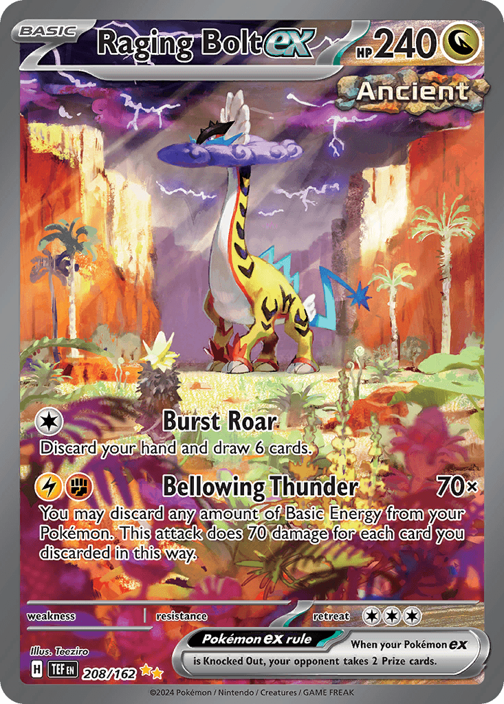 Raging Bolt ex, Temporal Forces 208