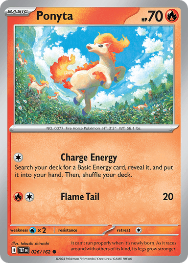 Ponyta, Temporal Forces 26