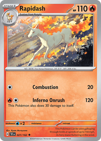 Rapidash, Temporal Forces 27