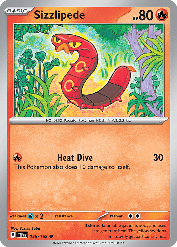 Sizzlipede, Temporal Forces 36