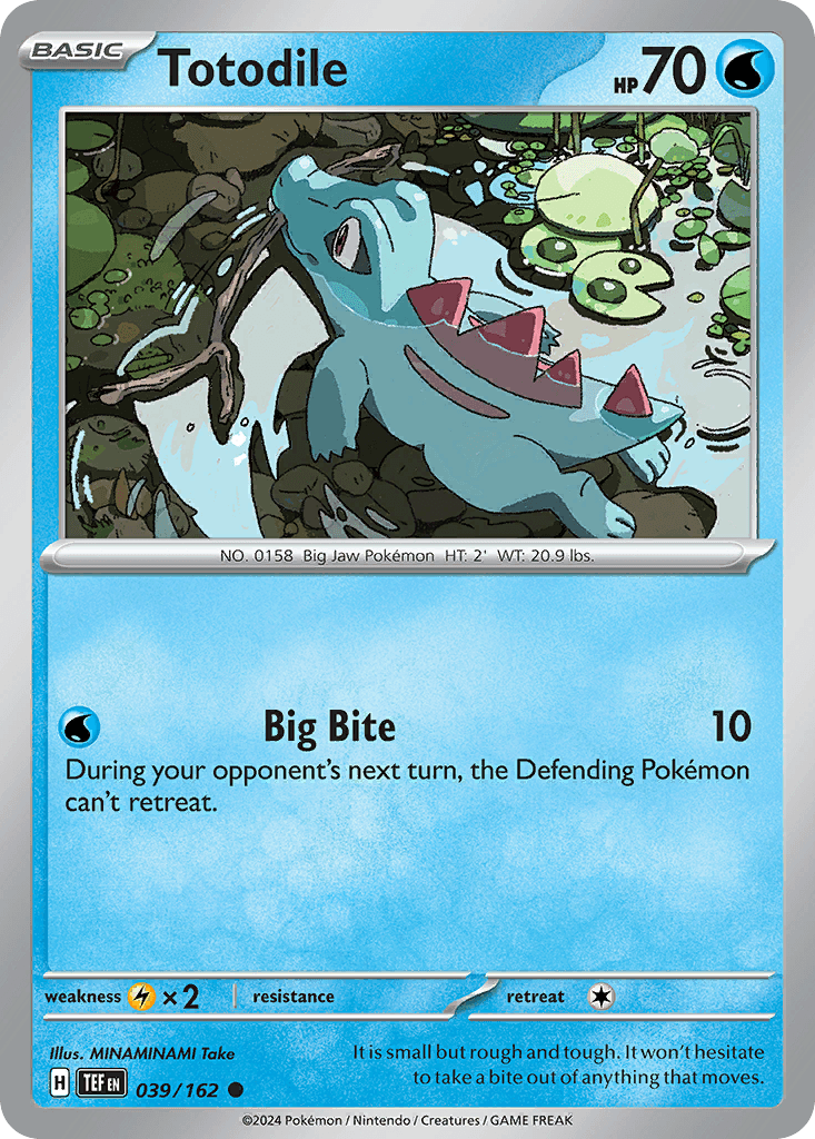 Totodile, Temporal Forces 39