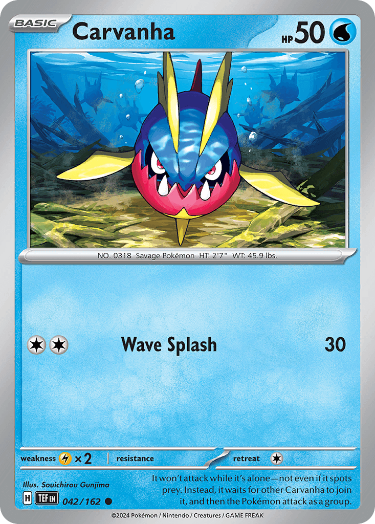 Carvanha, Temporal Forces 42