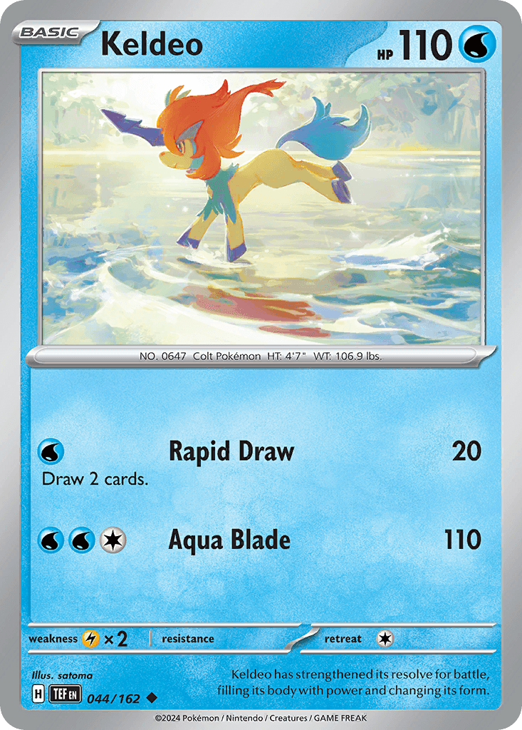 Keldeo, Temporal Forces 44