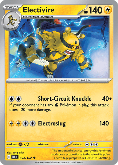Electivire, Temporal Forces 54