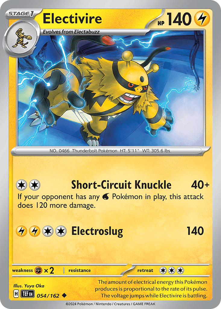 Electivire, Temporal Forces 54