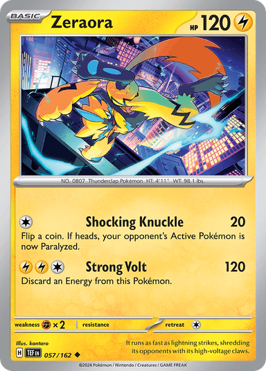 Zeraora, Temporal Forces 57