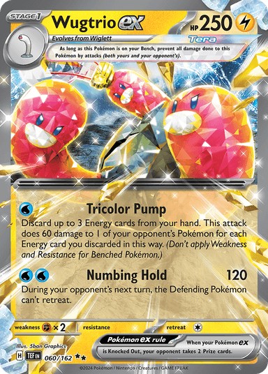 Wugtrio ex, Temporal Forces 60