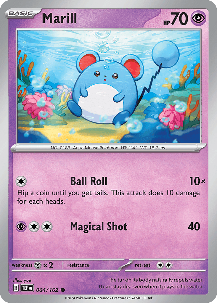 Marill, Temporal Forces 64
