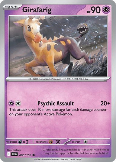 Girafarig, Temporal Forces 66