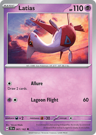 Latias, Temporal Forces 67