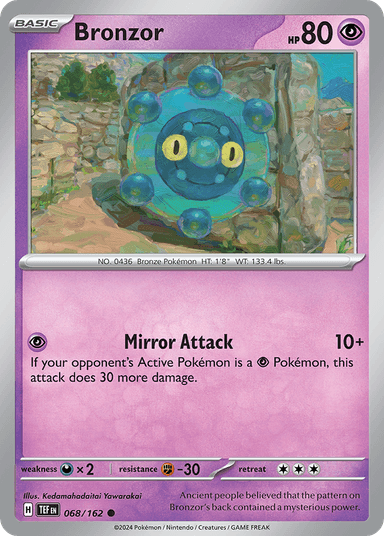 Bronzor, Temporal Forces 68