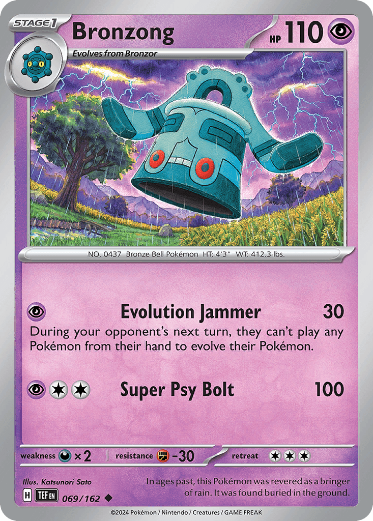 Bronzong, Temporal Forces 69