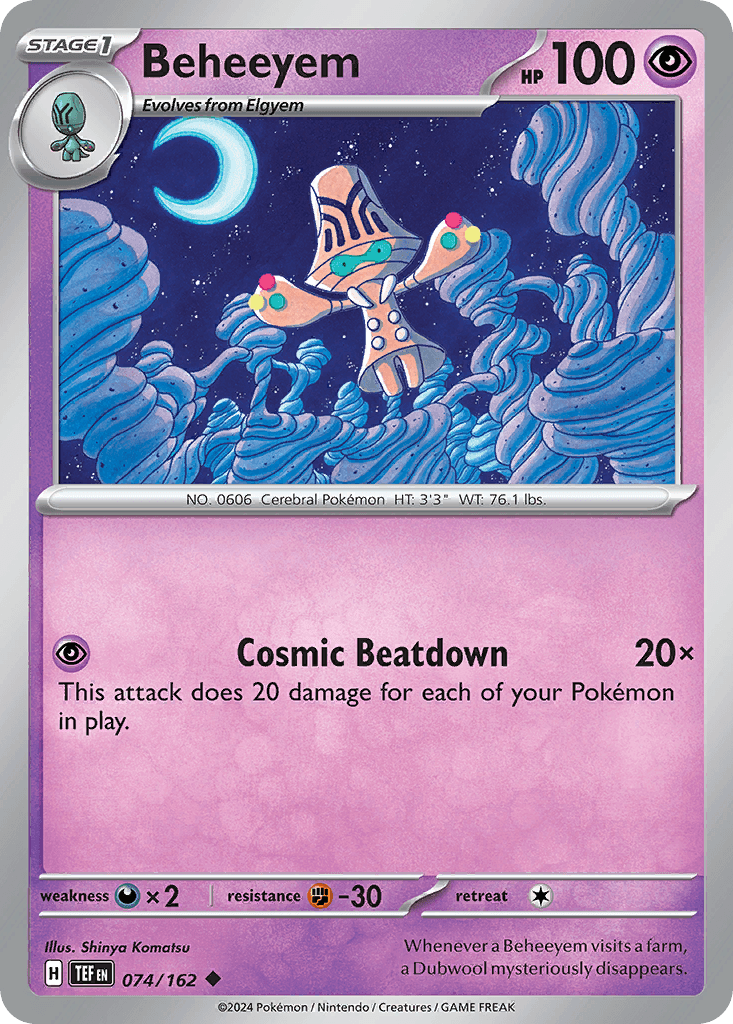 Beheeyem, Temporal Forces 74