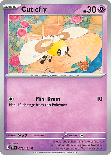 Cutiefly, Temporal Forces 75