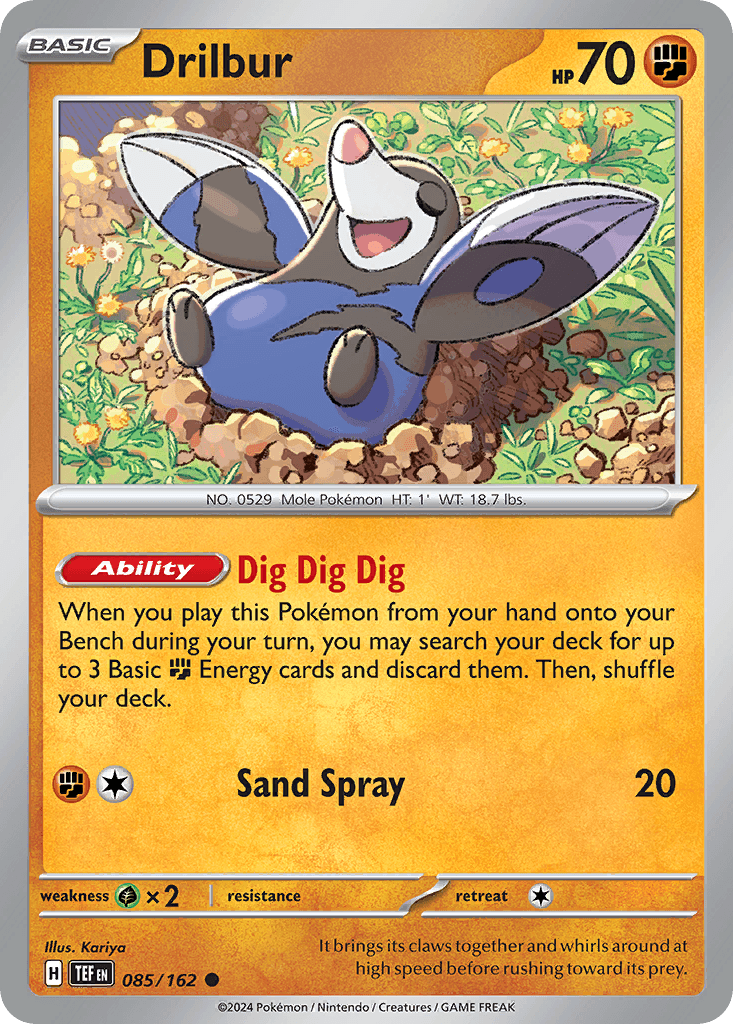 Drilbur, Temporal Forces 85