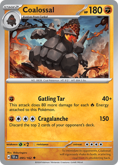 Coalossal, Temporal Forces 95