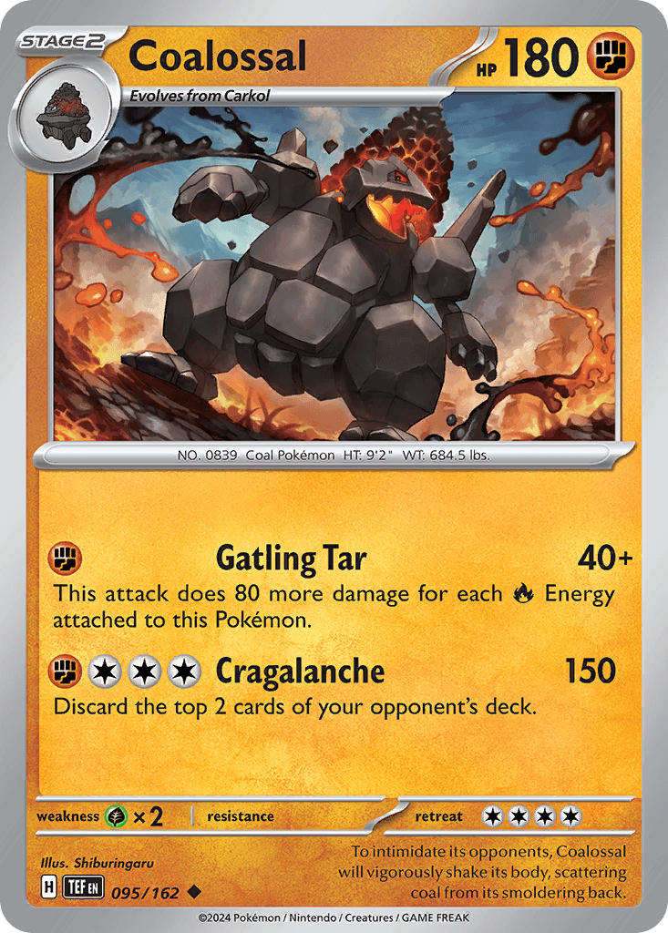 Coalossal, Temporal Forces 95