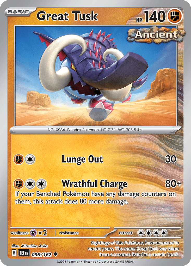 Great Tusk, Temporal Forces 96