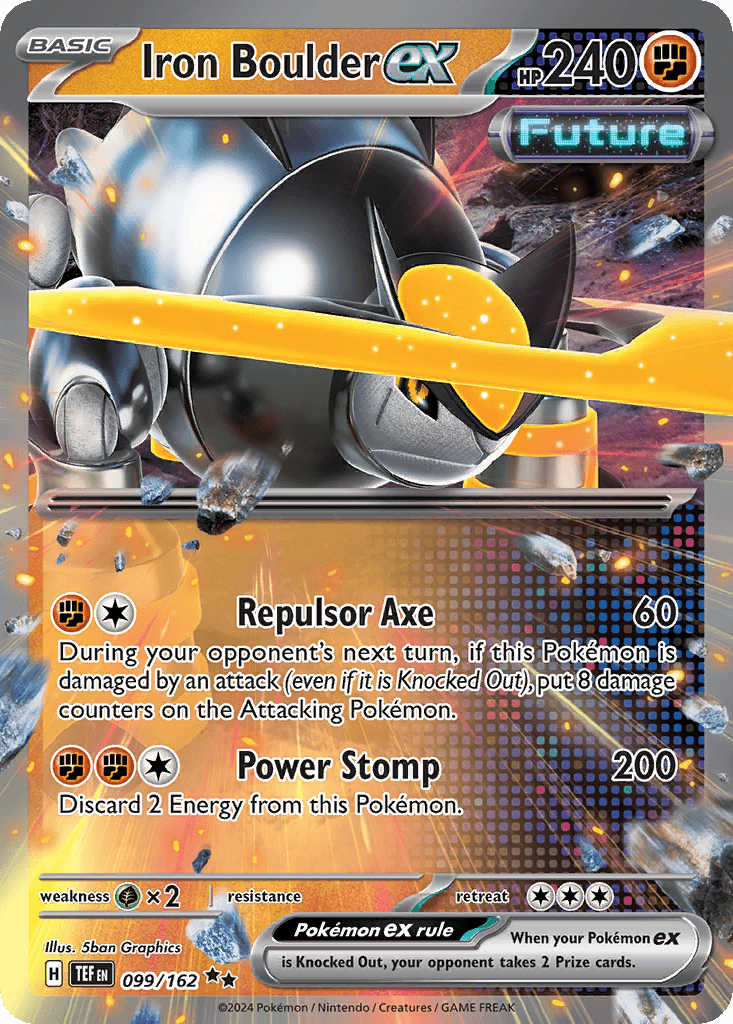 Iron Boulder ex, Temporal Forces 99