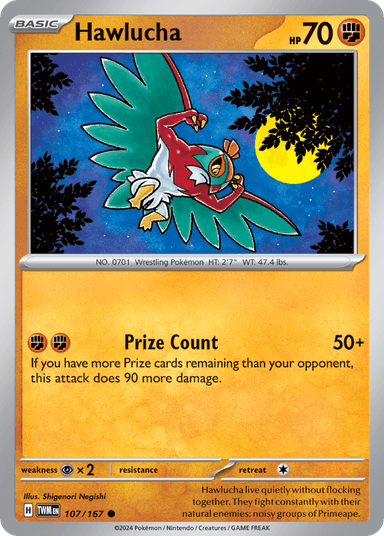 Hawlucha, Twilight Masquerade 107