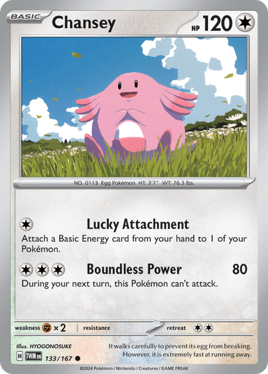 Chansey, Twilight Masquerade 133