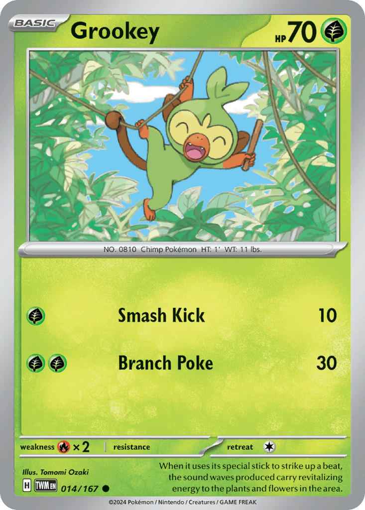 Grookey, Twilight Masquerade 14