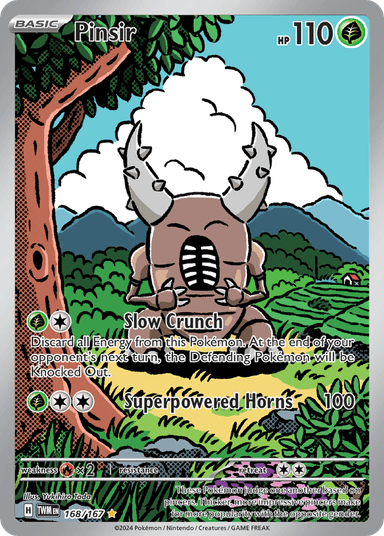 Pinsir, Twilight Masquerade 168