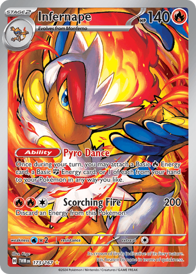 Infernape, Twilight Masquerade 173