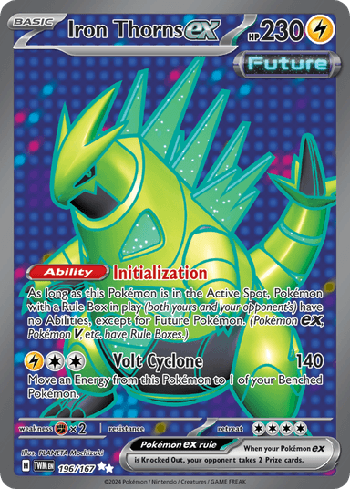 Iron Thorns ex, Twilight Masquerade 196