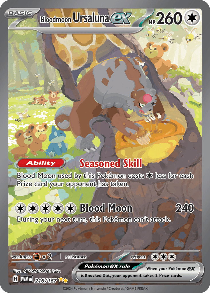 Bloodmoon Ursaluna ex, Twilight Masquerade 216