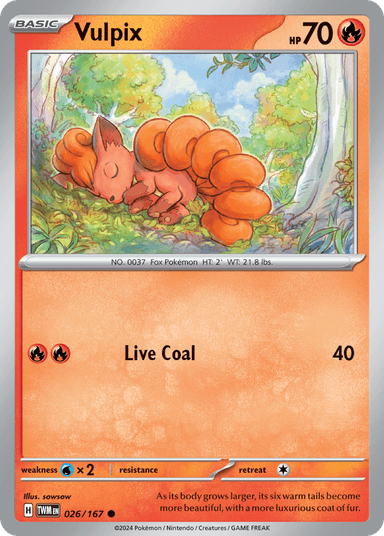 Vulpix, Twilight Masquerade 26