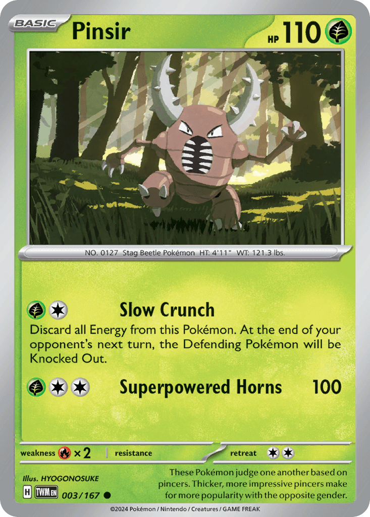 Pinsir, Twilight Masquerade 3