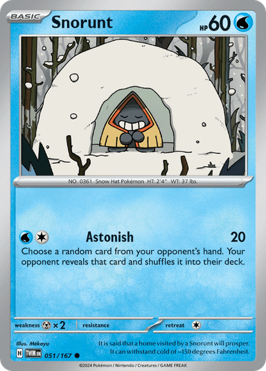 Snorunt, Twilight Masquerade 51