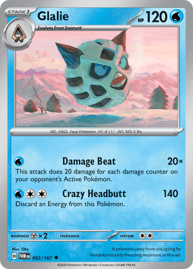 Glalie, Twilight Masquerade 52