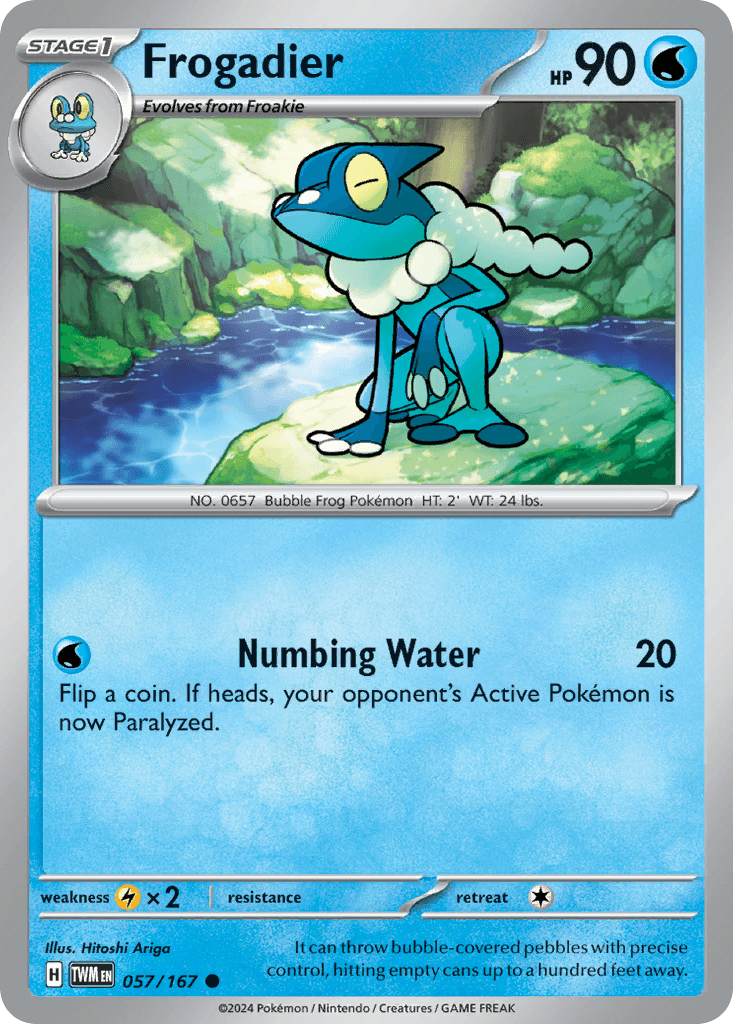 Frogadier, Twilight Masquerade 57