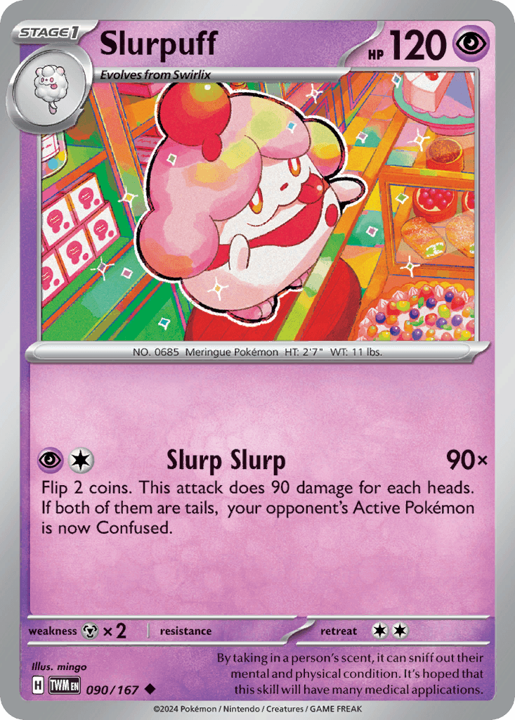 Slurpuff, Twilight Masquerade 90